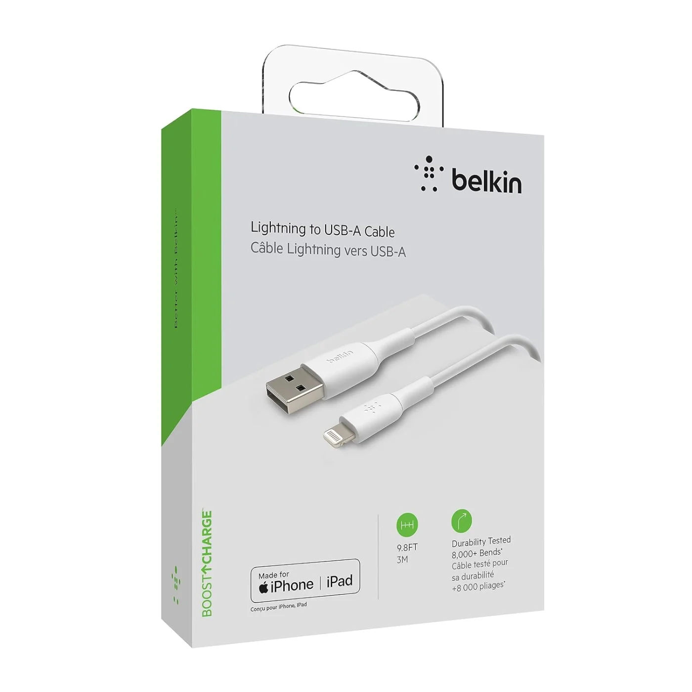 3 meter Certified Apple iPhone Charger USB to Lightning Cable